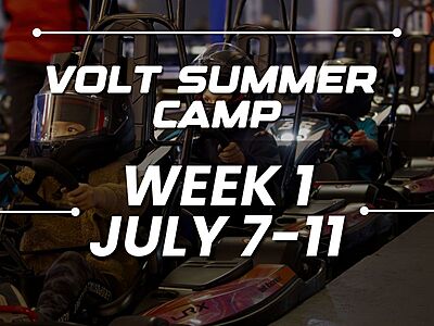 Volt Raceway Summer Camp: Week 1 (July 7 - July 11, 2025)