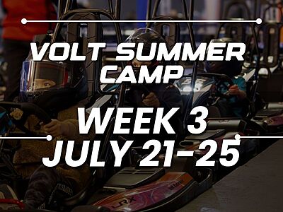 Volt Raceway Summer Camp: Week 3 (July 21 - July 25, 2025)