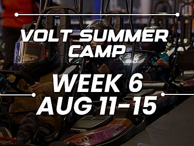 Volt Raceway Summer Camp: Week 6 (August 11 - August 15, 2025)