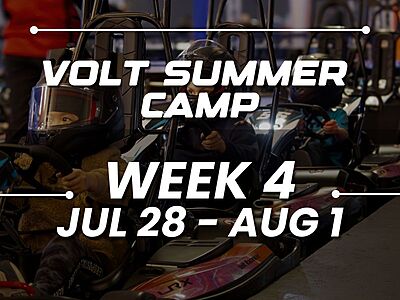 Volt Raceway Summer Camp: Week 4 (July 28 - August 1, 2025)